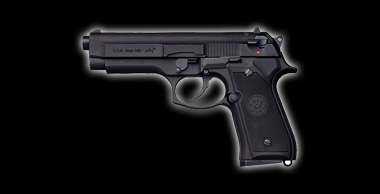 U.S.N 9mm M9 Dolphin Black