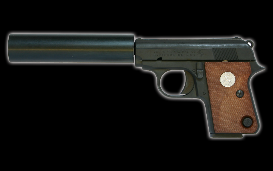 Colt25Auto Silencer model Black HW | マルシン工業株式会社 - MARUSHIN