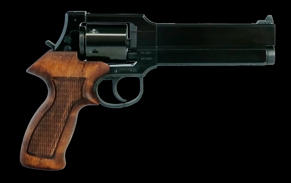 Mateba Revolver X Cartridge with Wooden Grip | マルシン工業株式